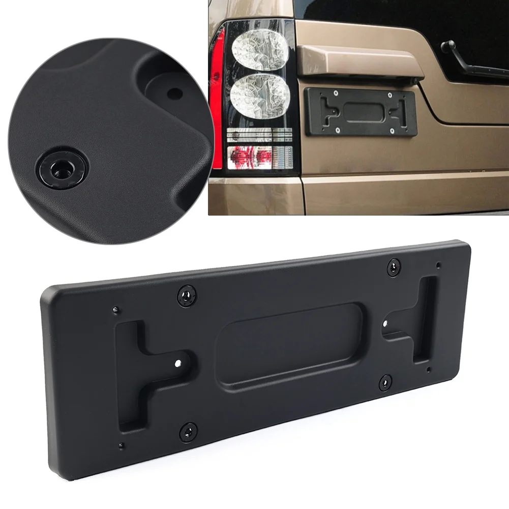 Araba Arka Plaka Tutucu Etiketi Montaj Braketi Jaguar XF Land Rover Discovery 4 Freelander 2 Range Rover Evoque Sport