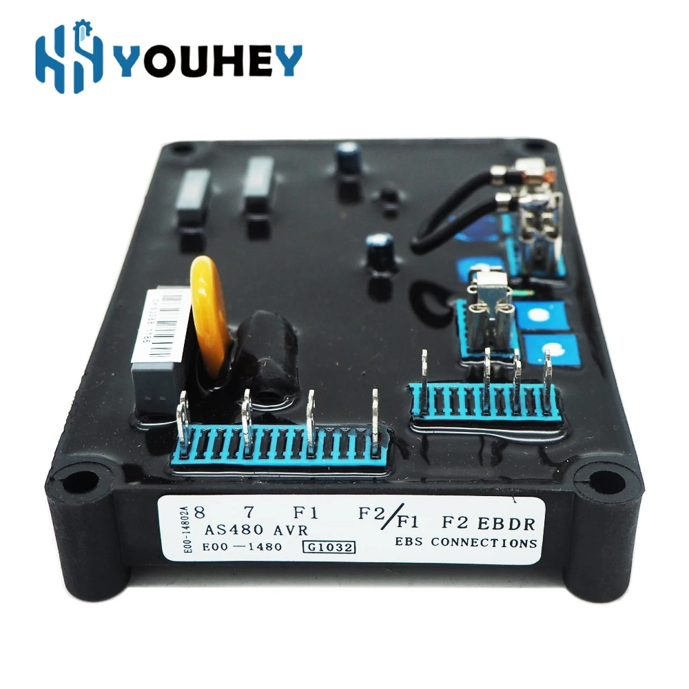 AS480 AVR Genuine Regulator Stamford 200kw Three Phase Power Generator Parts For Stamford Generator Module Diesel Genset Part