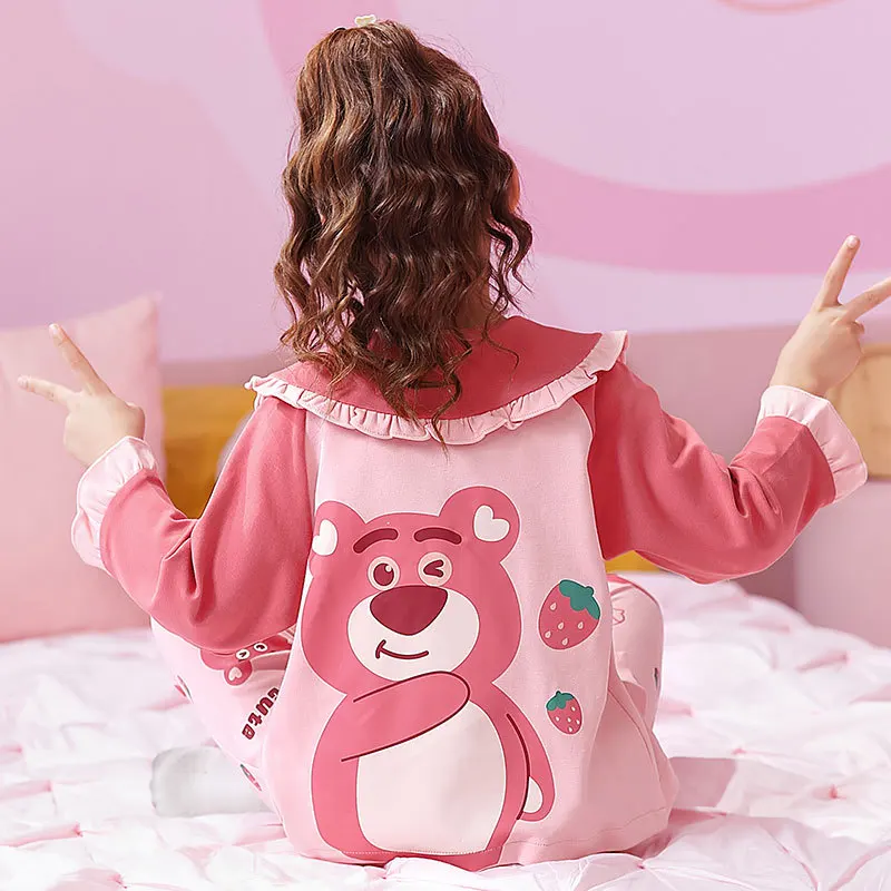 Pijama Sanrioed de manga larga para niños, pantalones de Anime Cinnamoroll Kawaii, ropa de dormir para el hogar, 2023