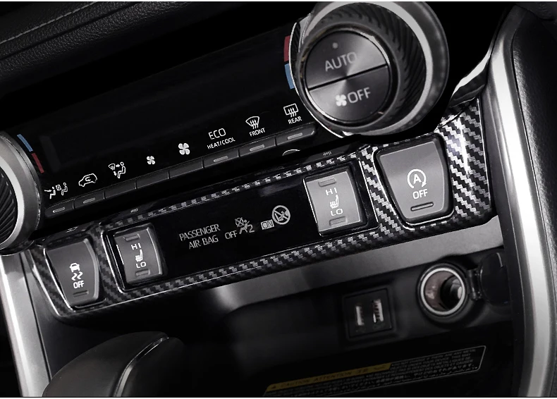 Für Toyota RAV4 XA50 2019 2020 2021 2022 2023 2024 2025 Hybrid ABS Auto Zentrale Steuerung Sitz Wärme Taste Abdeckung trim Zubehör – Detail 6