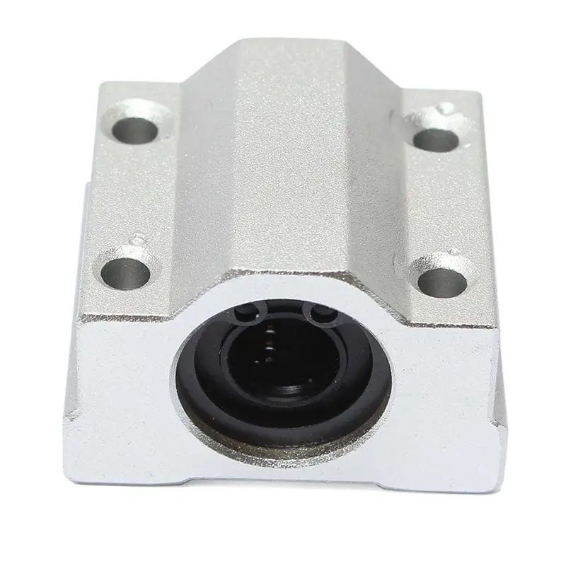 LICE-8X SCS10UU 10Mm Linear Motion Ball Bearing Slide Bushing Block Silver
