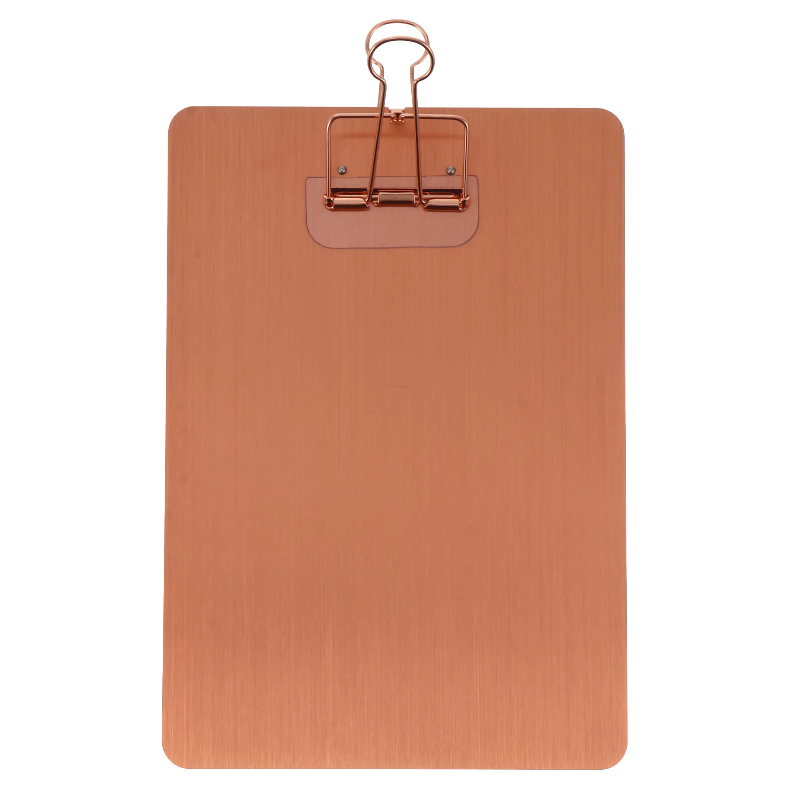 

6 X 9 Clipboard A5 Note Splint Notepads Mini Binder for Paper Golden Stainless Steel Child