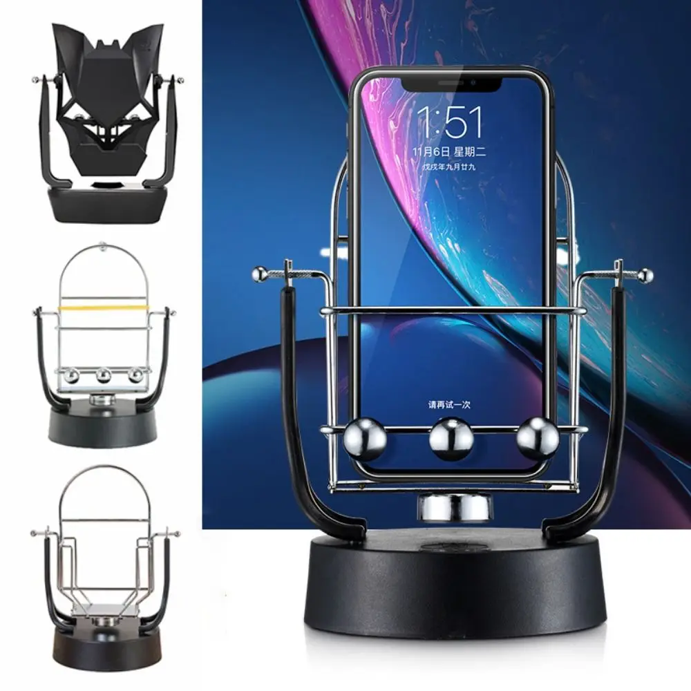 

Plastic Phone Swing Device Automatic Silent Operation Phone Pedometer USB/Batteries Step Rocker Phone Holder