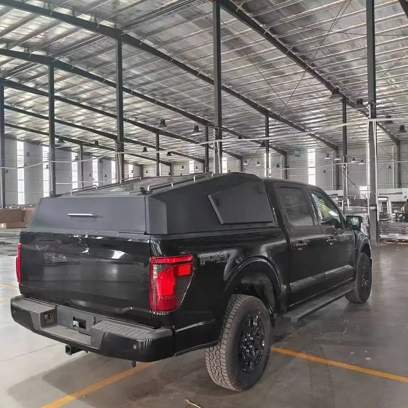 Heavy Aluminum Pickup Truck Canopy Frontier Sport Styling Camping Shell For Sale