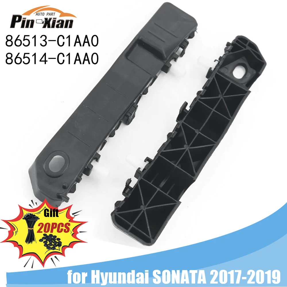

86513-C1AA0 86514-C1AA0 For Hyundai SONATA 2017-2019 Bumper Bracket Side Mount Support Front Left right Bumper Bracket