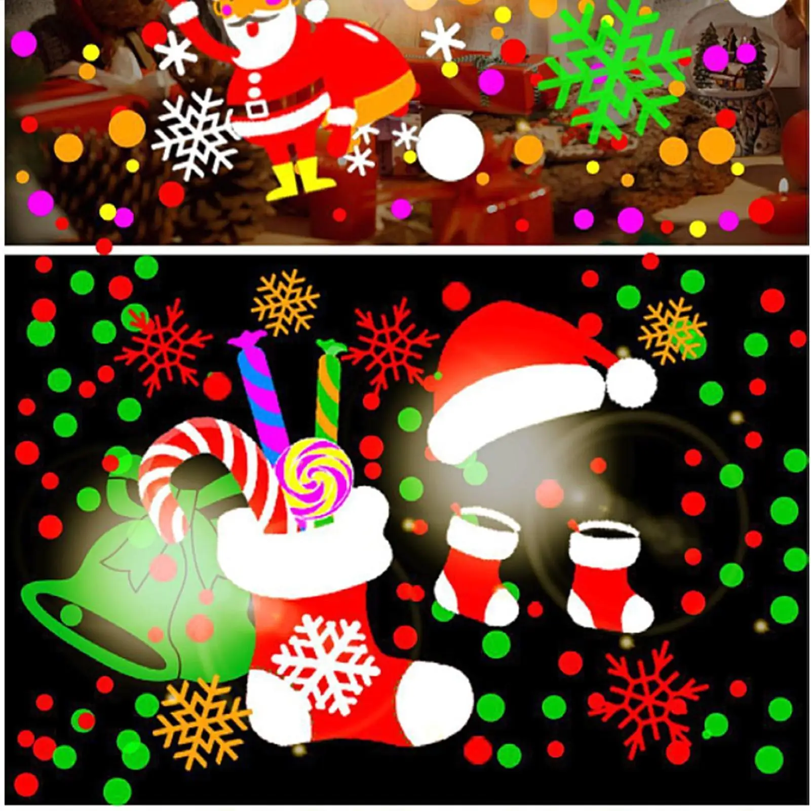 

Рождественский проектор, уличный USB-питание, водонепроницаемый снежинка, Санта-Рождество, уличный проектор для украшения вечеринки, дома