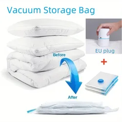 Powerful Vacuum Pump Electric Air Pump Vacuum Sealed Compression Bag for Clothes Storage Bags Electric Sealer Machine