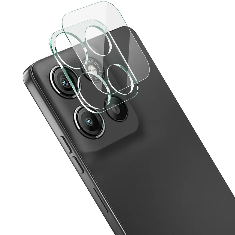 

Для Motorola Edge 60 Stylus 5G / Moto G Stylus 5G (2025) Защитная пленка для объектива камеры из закаленного стекла + акриловая крышка объектива