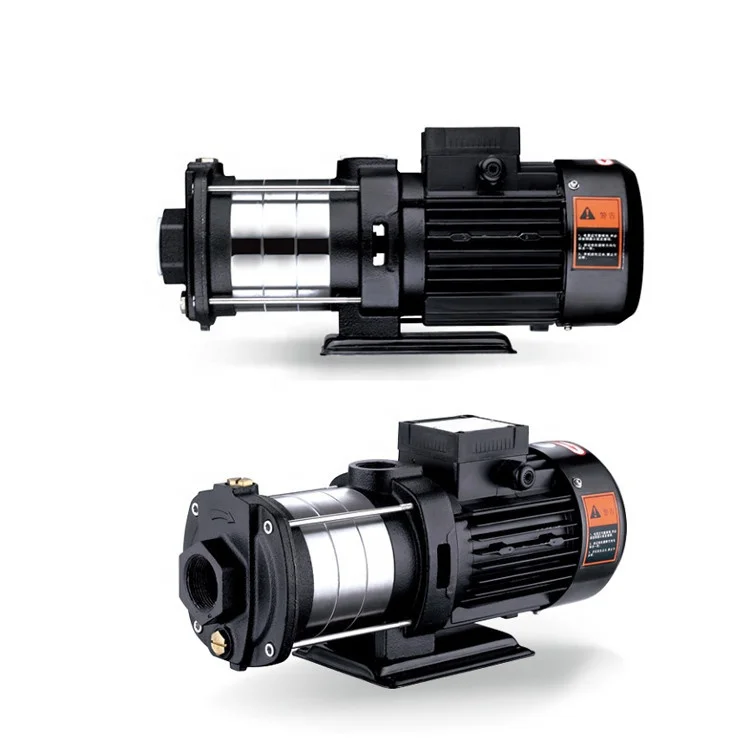 

Горизонтальный многоступенчатый центробежный насос из нержавеющей стали, насос повышения воды мощностью 2 л.с.