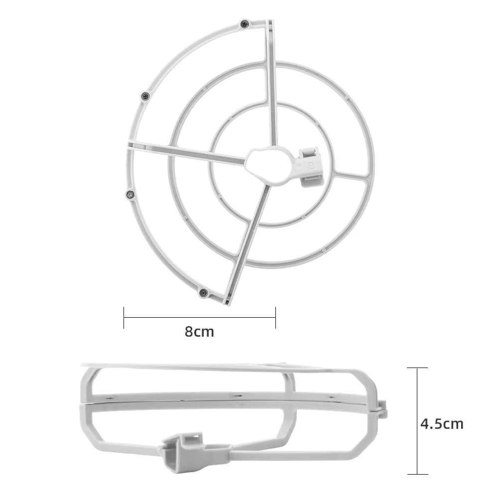 Propeller Guard for Dji Mavic Mini 2/4K/Mini SE Fully Enclosed Propeller Protector Drone 4726 Props Wing Fan Cover Accessories