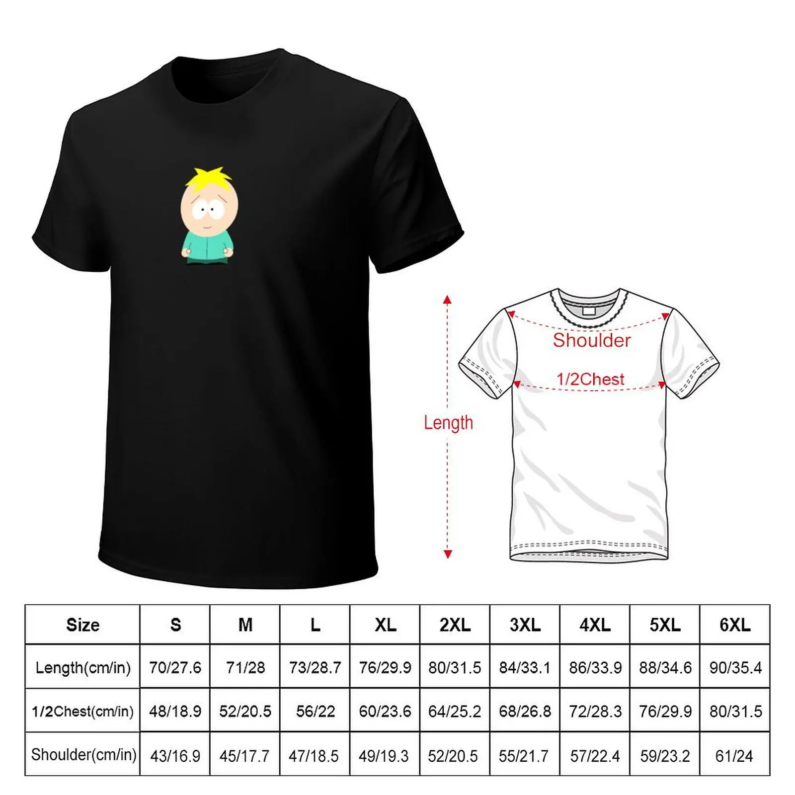 Butters Stotch - South Park T-Shirt anime t shirts for man T-Shirt