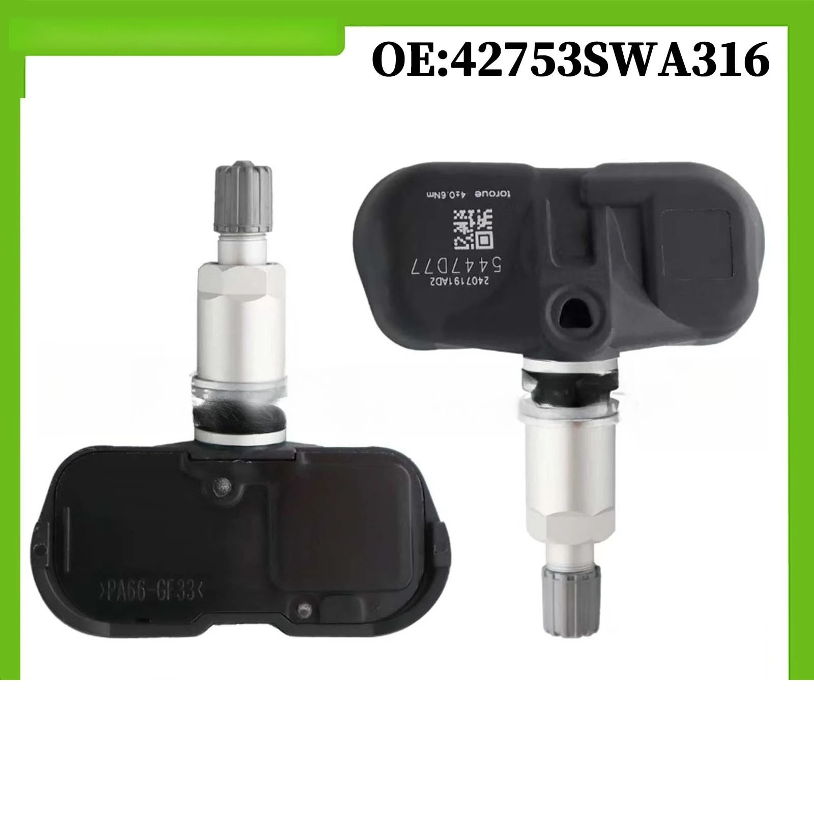 

42753SWA316 42753SWA315 4pcs Tire Pressure Sensor for Honda CR-V 2007-2011 Fit 2008 Accord 2008-2012