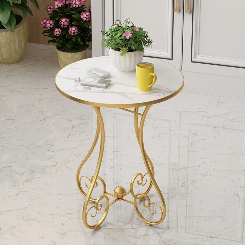 Design Modern Coffee Tables Luxury Metal Unique Minimalist Side Table Aesthetic Home Mesa De Centro Furniture Decoration