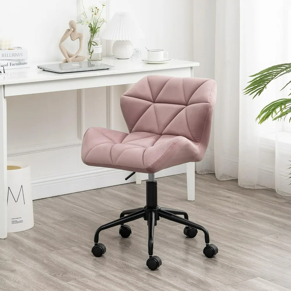 Adjustable Swivel Office Chair,Roundhill Furniture Eldon Diamond Tufted Desk Chair,Chairs