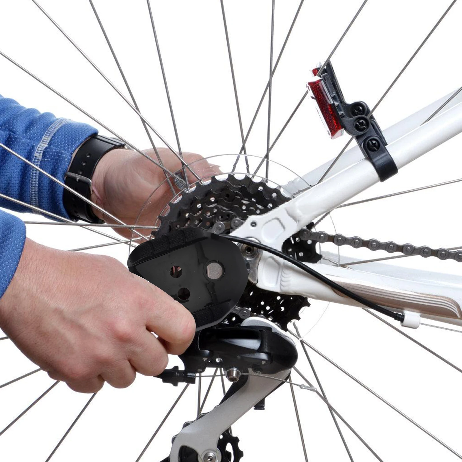 

2Pcs Road Cycling Pedal Adapter Converts Cleats to Flat Shoes Efficient Riding Experience Stabilizing Lock Mechanism Included