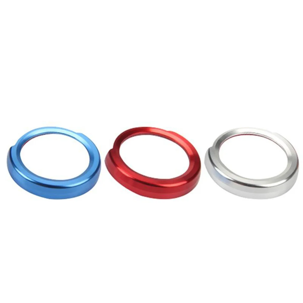 

Start Stop Button Ring Aluminum Alloy Decor Cover For 1 2 3 Series Trim Sticker Dust Proof Car Interior Accessory