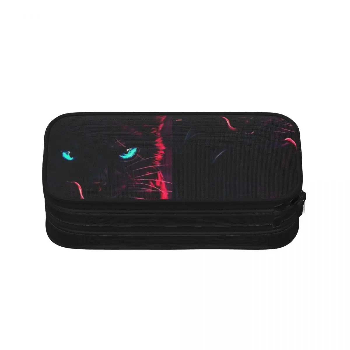 Warrior Cat Scourge Pencil Cases Big Capacity Pen Bags Pen Box Pencil Pouch For Boys Girls Students Stationery School Office