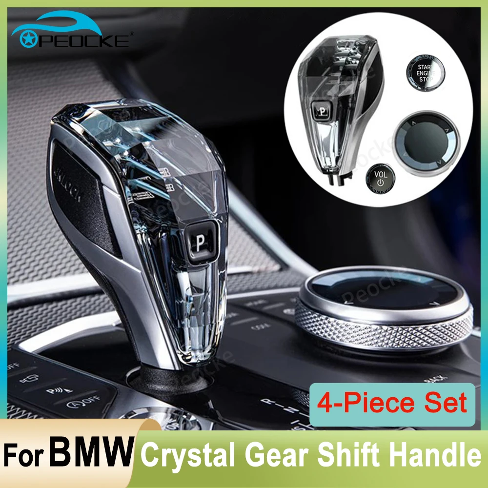 

Crystal Gear Shift Knob For BMW G20 G28 G21 G22 G23 G26 Crystal Gear Rod G02 G29 G07 G06 G05 G14 G15 G16 G01 G08 Gearbox Handle