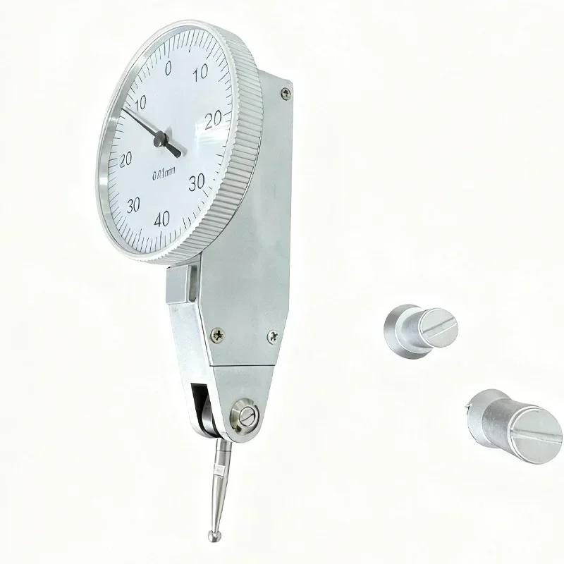 1pc Lever Dial Gauge 0-0.8mm Dial Indicator Accurate Measurement Tool For Mechanical Engineering Instrument Parts