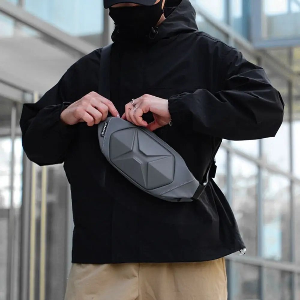 

Leisure Waterproof Men's Chest Bag Large Capacity Handbag Crossbody Bag Casual Durable Waist Bag Men Daily Wear