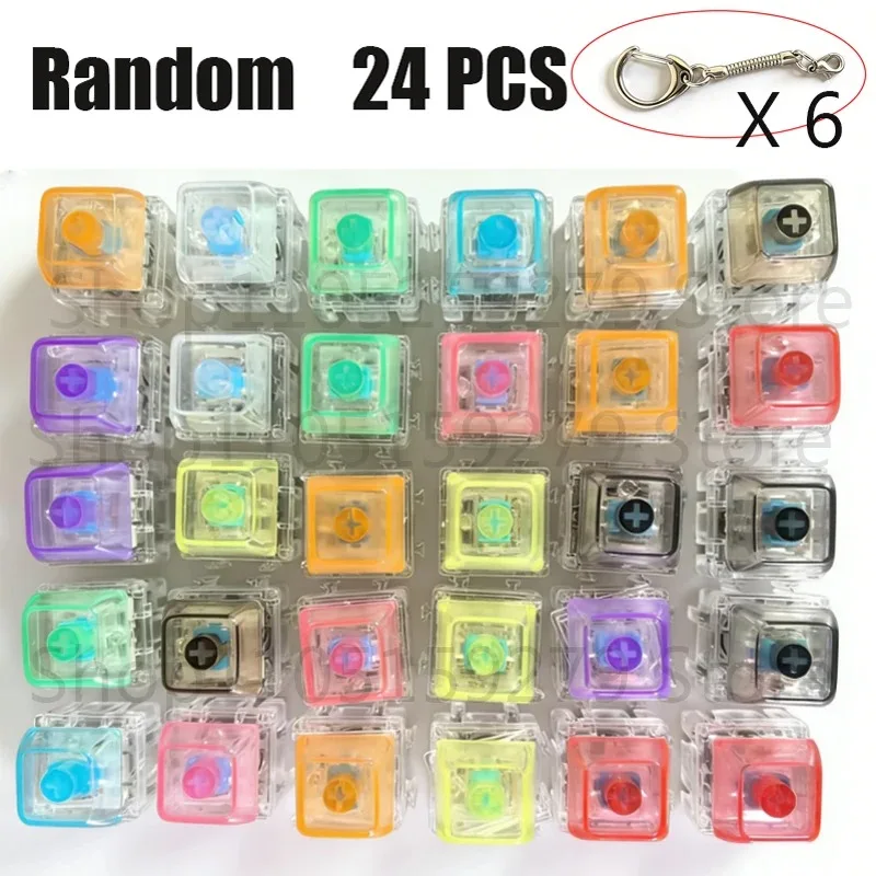 /*LED-toetsenbord sleutelhanger fidget toys kristallen clicker sensorisch speelgoed voor stressverlichting toetsenbord sleutelhanger fidget gadget voor volwassenen en kinderen