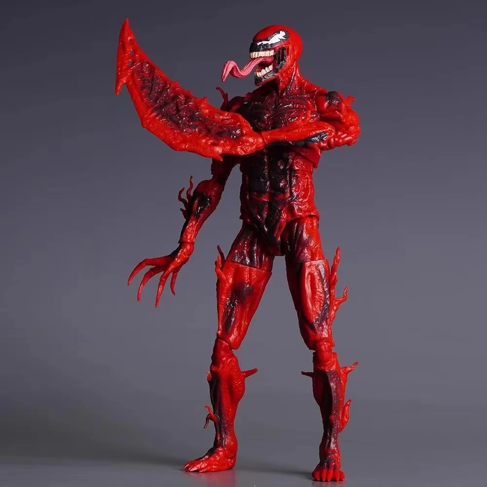 

Marvel Comics Red Venom Slaughter Deluxe Edition Action Figure Multi Collectible Toy with Joint Hands-On Model for Fans