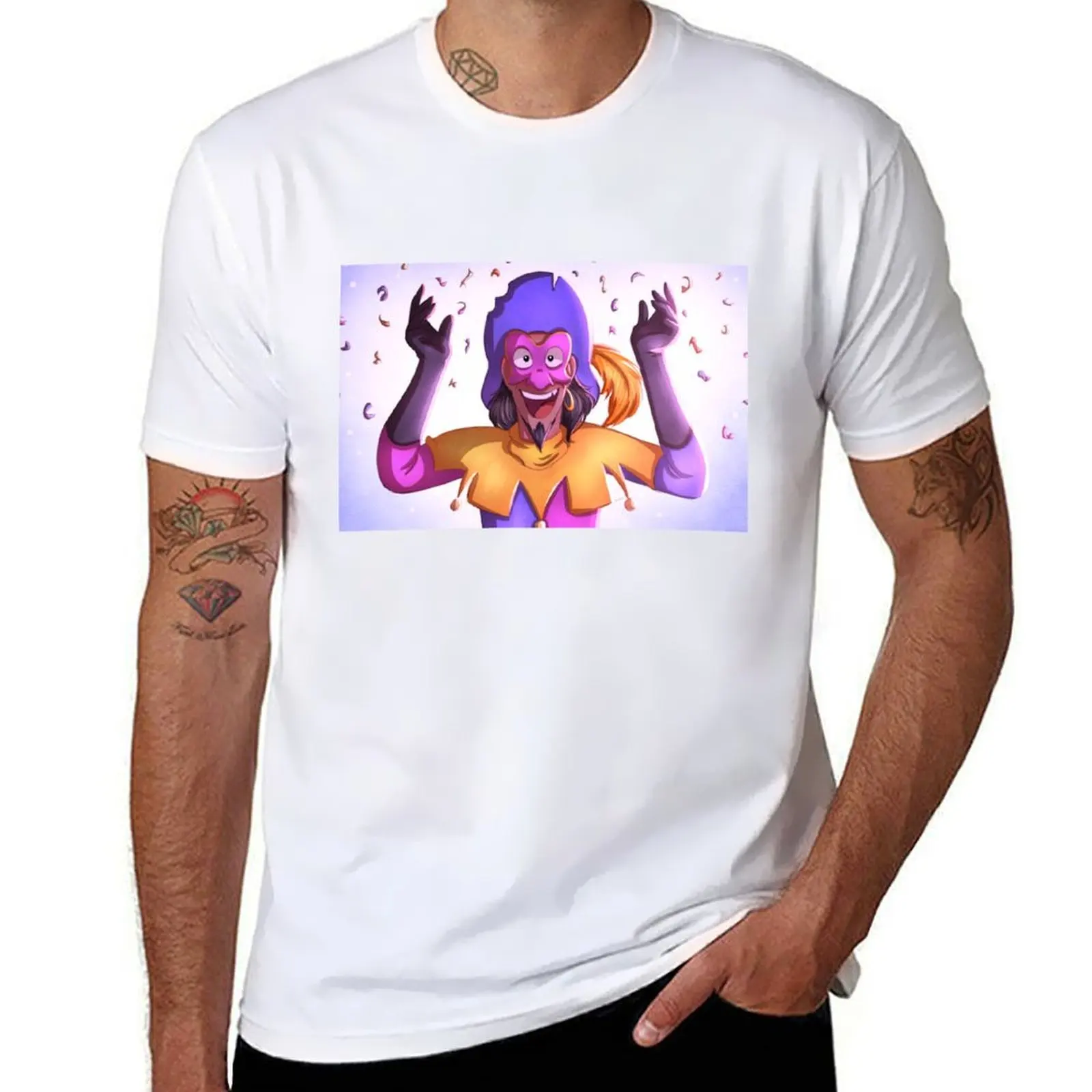 

Topsy Turvy T-Shirt cotton t shirts man 100% man t shirts high quality luxury brand T-Shirt