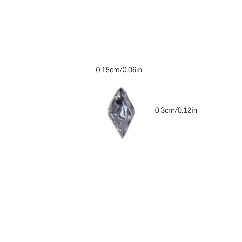 50pcs เล็บ MINI Zircon Charming ประกายคริสตัล Rhinestones คอลเลกชันผสมสีหรูหราตกแต่งเล็บอุปกรณ์เสริม