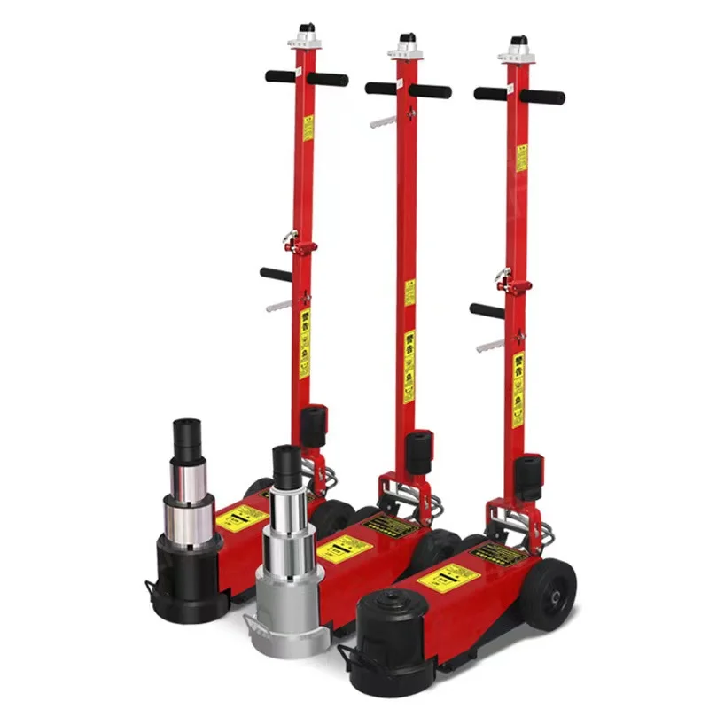 80 Ton Pneumatic Bus Lift Jack Oil-water Separator Hydraulic Floor Jack Truck Lift Jacks Service Repair Lifting Tool