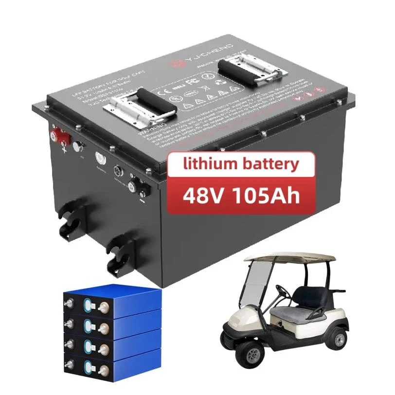 Most popular 48v 105ah lithium ion golf cart battery kit