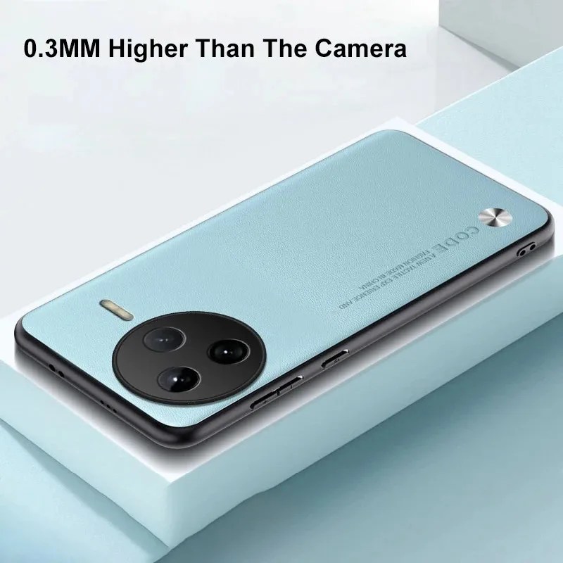 

Luxury PU Leather Case For Xiaomi Poco F7 Pro 5G Back Cover Matte Silicone Shockproof Full Protection Phone Case PocoF7Pro Funda