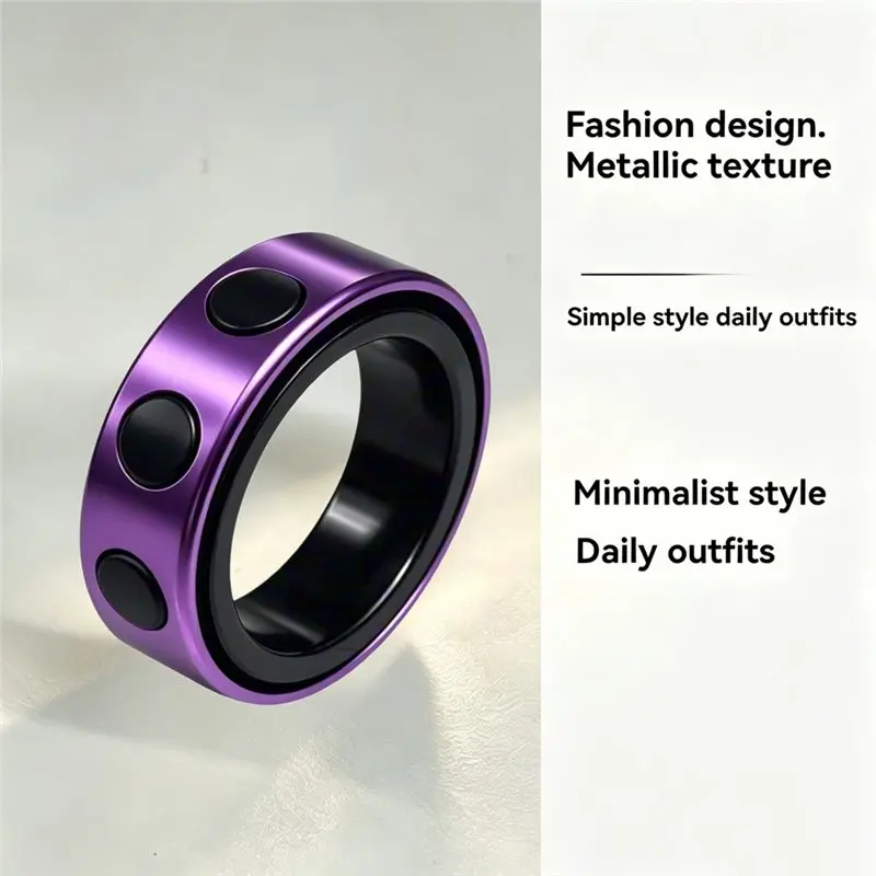 L62A Wireless Bluetooth Remote Controller Ring(20Mm) For Mobile Phones, Tablets And Earphones- Music Control Functionality Tool
