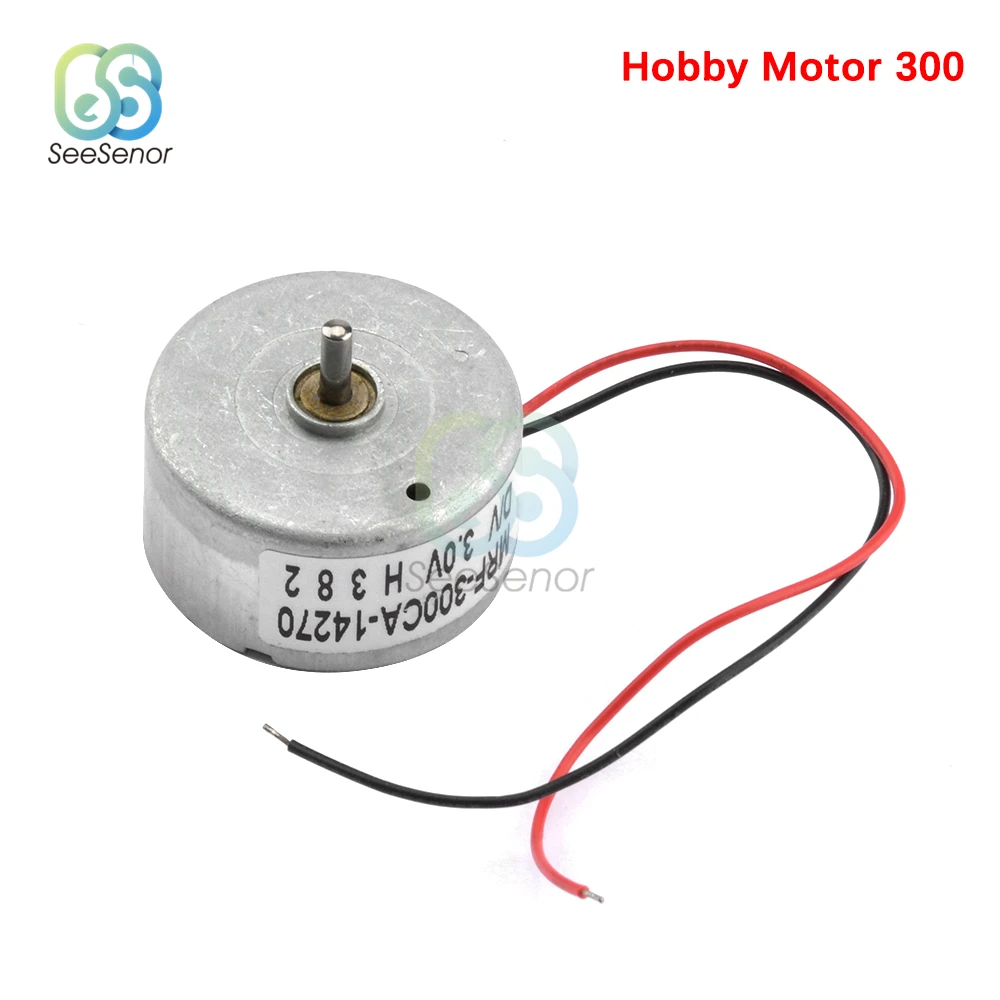 DC 1.5V 3V Mini Micro DC Motor for DIY Toys Hobbies Smart Car Motor 130 180 300 370 380 610 612 614 716 720 Hobby Gear Toy Motor