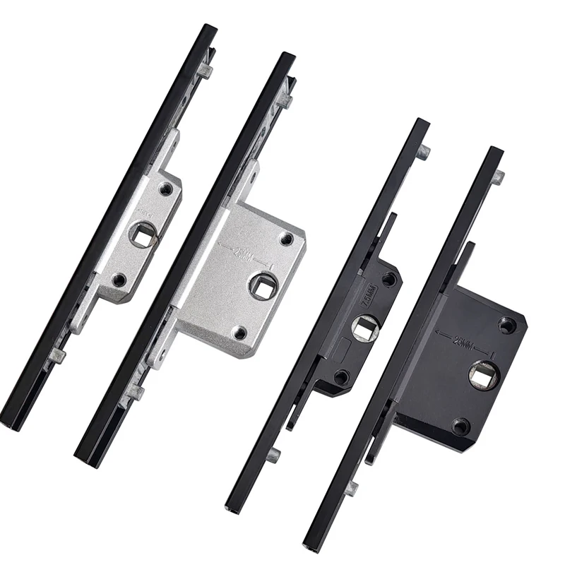 Broken Bridge Aluminum Casement Lock Box Drive Lock Body Diamond Screen Linkage Stainless Steel Lock Parts