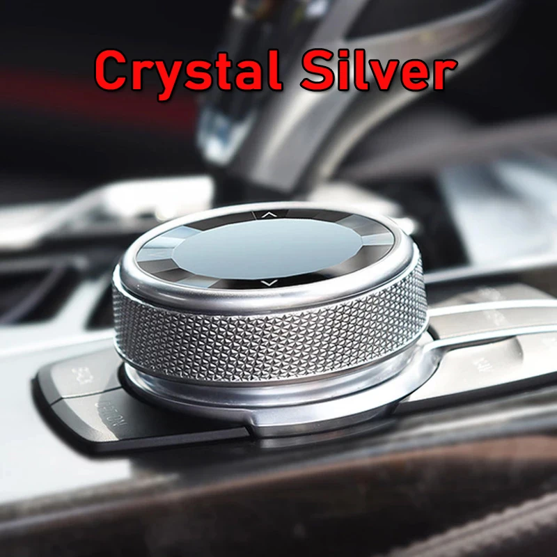 Crystal/Ceramic Car Multimedia Buttons Knob Cover for BMW F20 E87 E92 E93 F34 F30 F10 X5 E70 F15 X3 F25 X1 F48 E84 X6 X4 X7