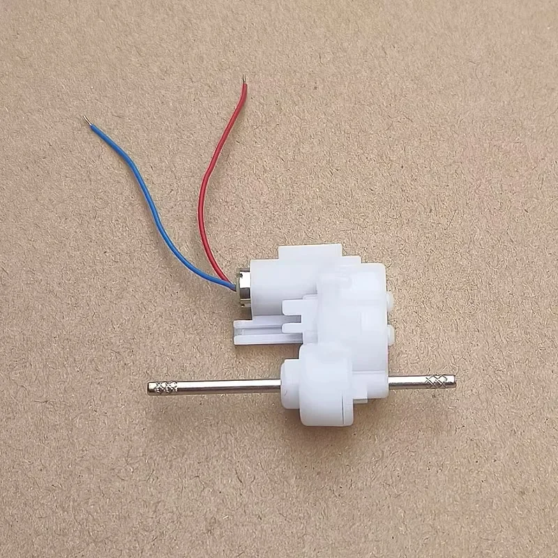 Mini 614 Coreless Gear Motor DC 1.5V-5V 3V 3.7V 390RPM Dual Shaft Micro Coreless Gearbox Gear Reducer Motor DIY Hobby Toy Car