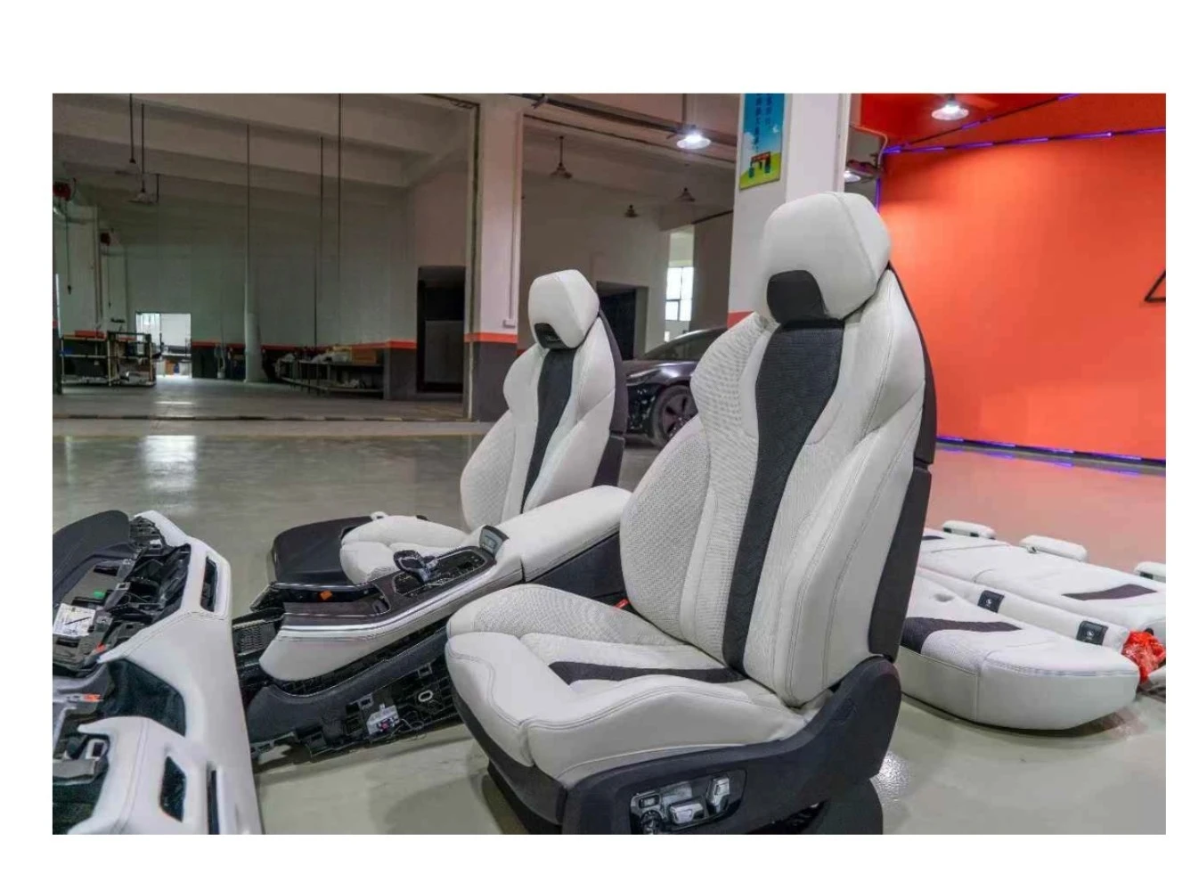 High-Performance Safety Leather Car Seats for B-M-W F80 M3 Premium Material