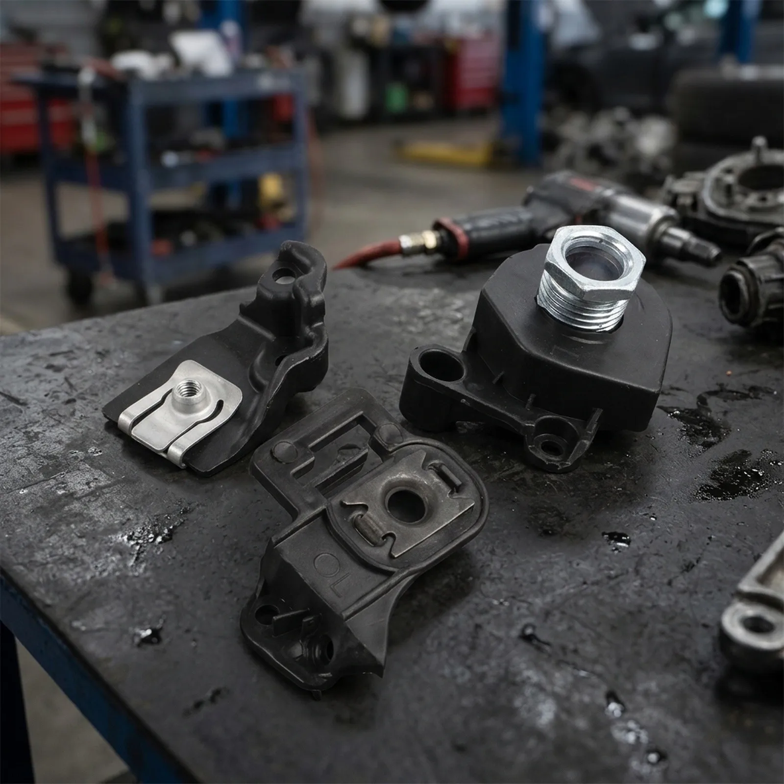 Automotive Repair Headlamp Repair Kit Plastic And Metal Part Number 5H0998225 Durability Tested Vehicle Maintenance