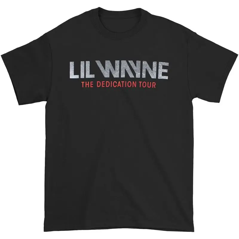 Men's Lil Wayne The Dedication Tour Slim Fit T-shirt Small black
