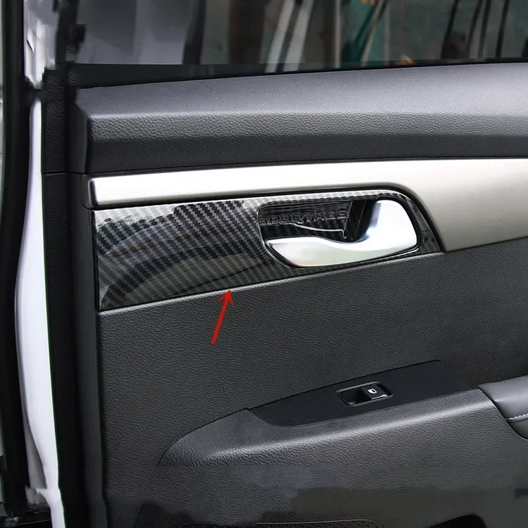 For Kia Sportage R 2018 2019 2020 ABS Chrome decorative frame for inner door bowl handle anti-scratch protection car accessories