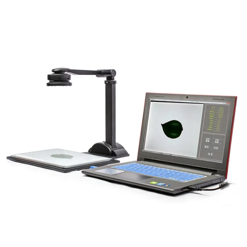 Leaf area meter Photographic scanning measuring instrument Handheld portable in vivo measuring instrument