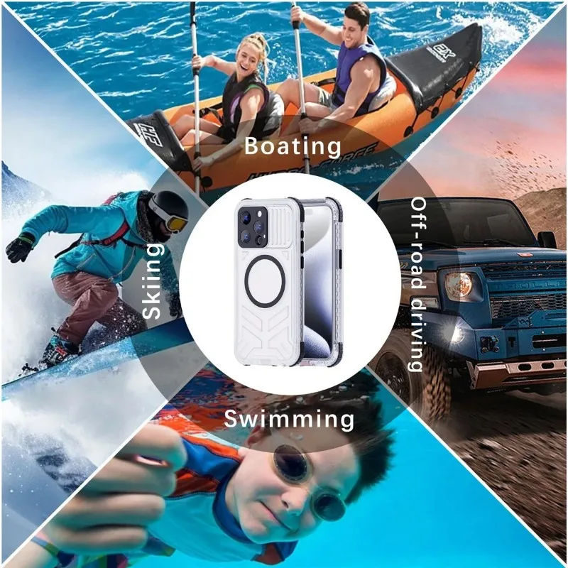 At 44 characters, this title is concise, includes the keyword, and highlights the key waterproof and charging features.) thumbnail