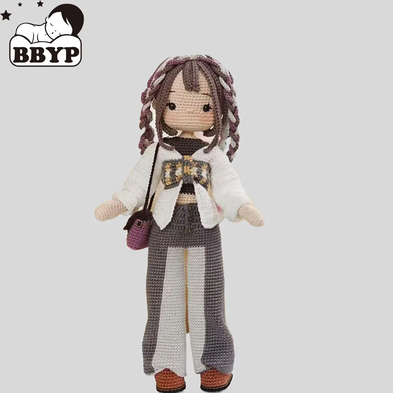 

Handmade Knitting Doll Crochet Gina Girl Crochet Dolls For Home Accessories Pattern Craft Toy Ornaments