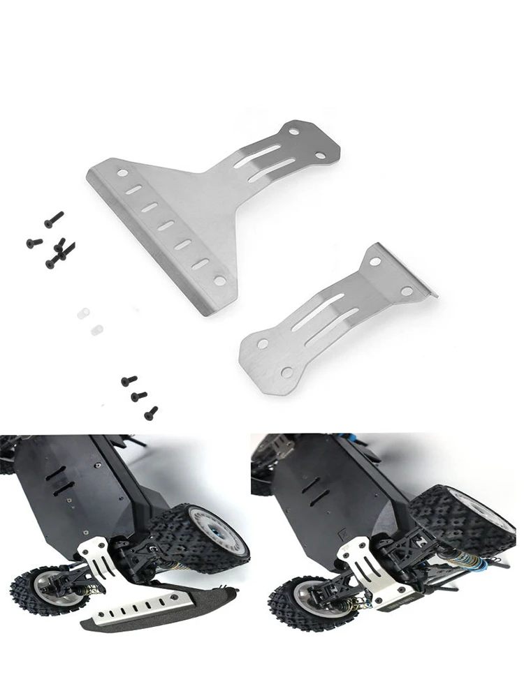 

Гоночная броня из нержавеющей стали, защитная пластина для AXIAL RBX10 Ryft 1/10, детали для обновления гусеничного радиоуправляемого автомобиля