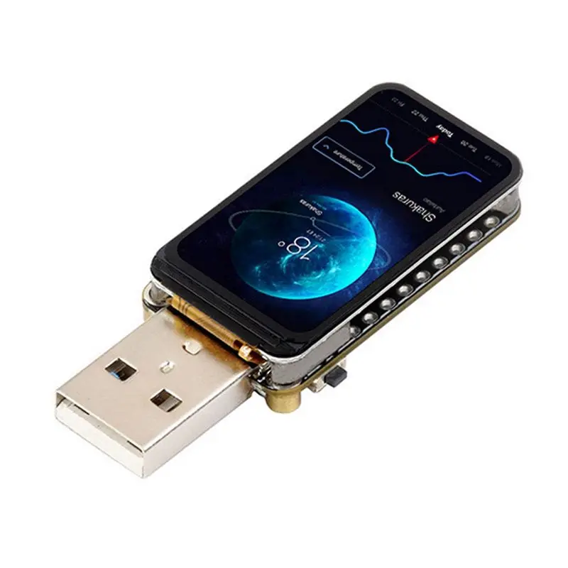 ABMF-ESP32-S3 1.47 Inch LCD Display Development Board On-Board RGB Color LED Full-Speed USB Serial Port 2.4Ghz Wifi BLE5
