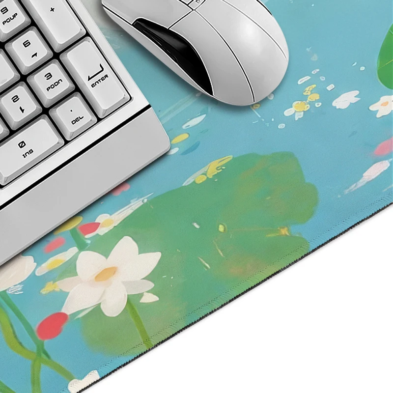 Cute Panda Mouse Pad Gaming printon demand Computer Mousepad XXL Desk Mats Natural Rubber Soft Office Carpet Mice Pad