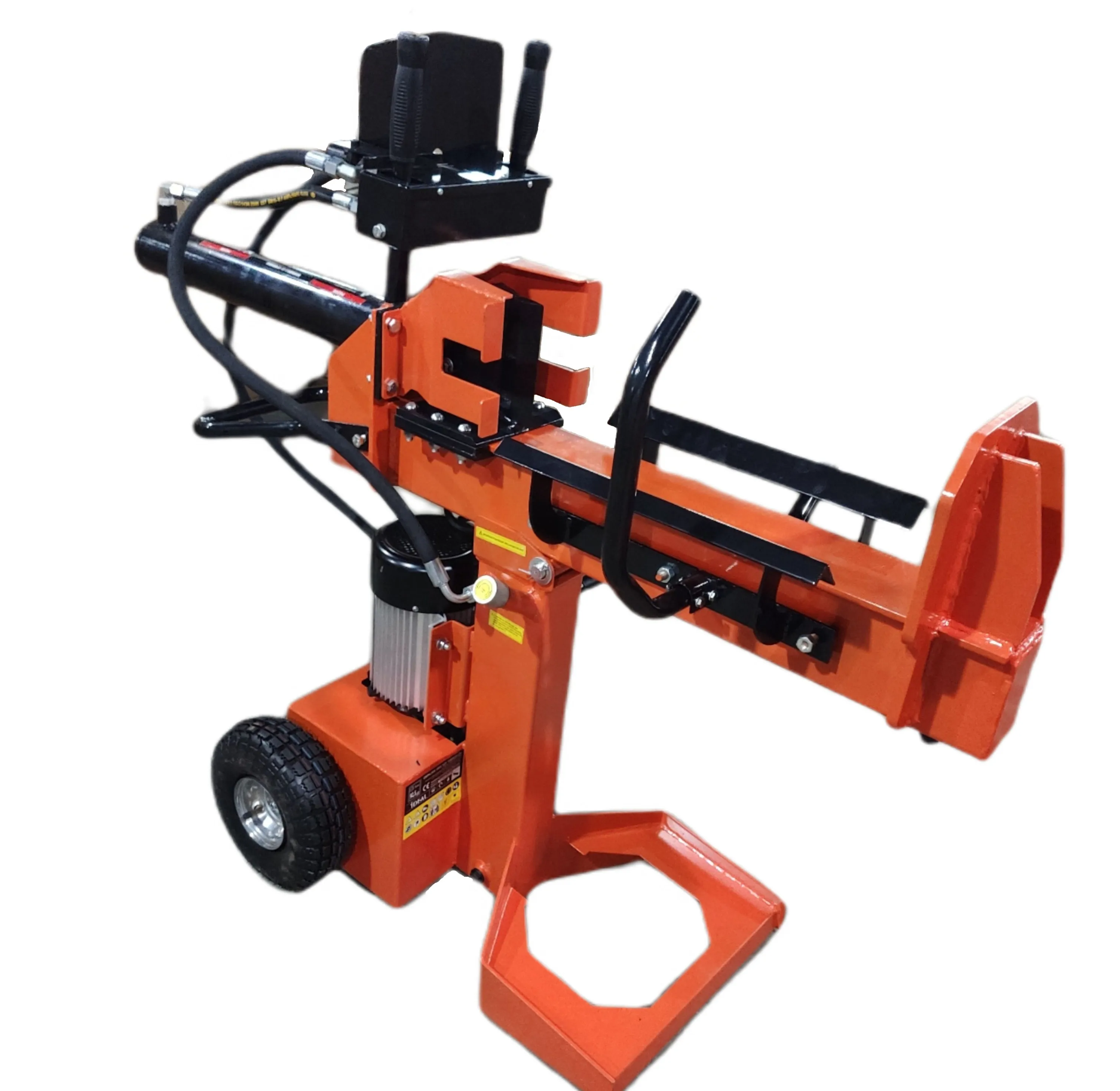 12T Heavy Duty 230~50Hz Electric Log Wood Splitter log cutter and splitter machine For Garden Forest Use