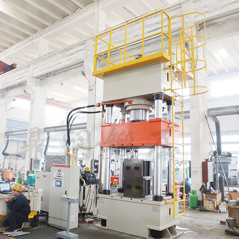 

630T Heat Sink Plate Molding Three-Beam Four-Post Dingrun 630 Ton Hydraulic Press