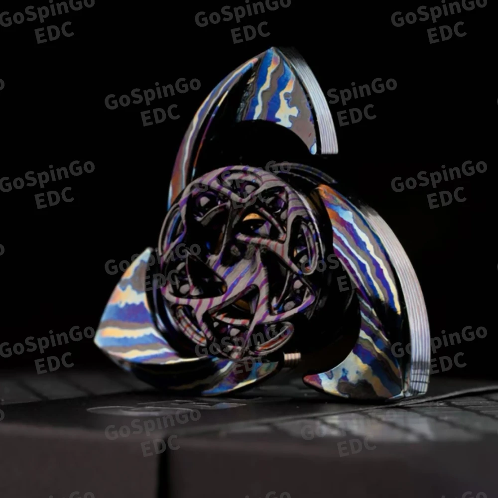 BRIGHT BLOOD EDC Zircuti Fidget Spinner Button Fidget Toys For Adults Stress Relief Toy Anxiety Relief Gadgets Novelty Gifts