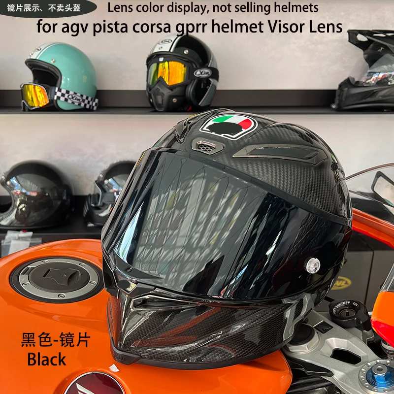for AGV PISTA Full Face Helmet Shield Replacement PISTA GPR GPRR CORSA R Visor Visiere Casque Moto Helmet Accessories